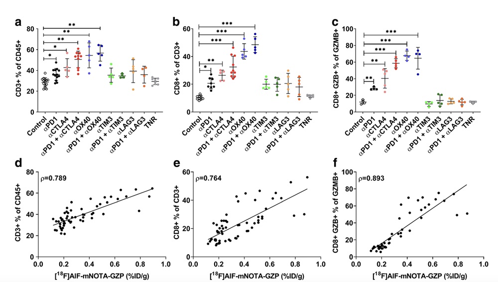 Fig.2：FACS Analysis of Tumour-infiltrating leukocyte (TIL) Populations From CT26 Tumour-bearing Mice Models.