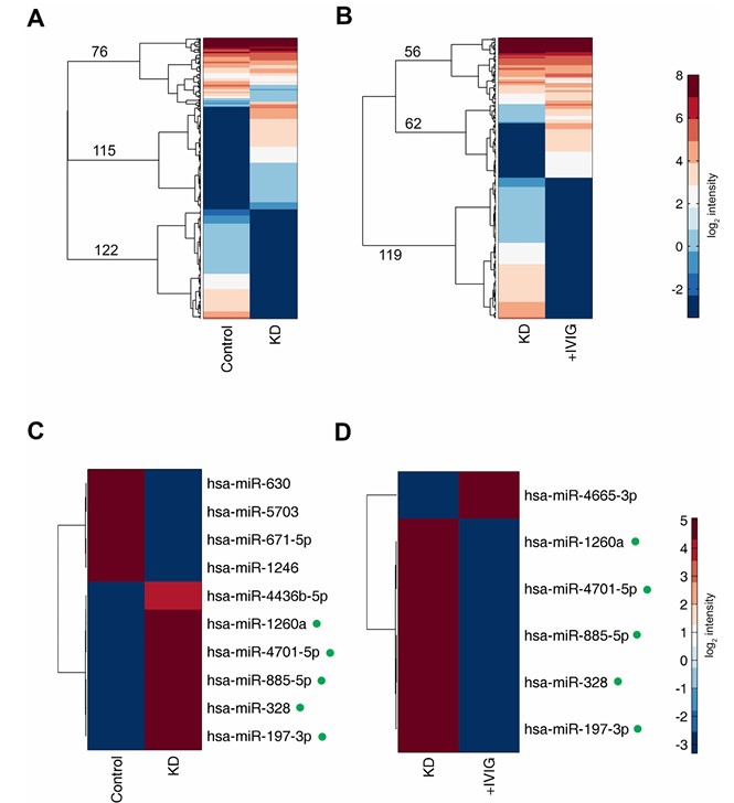 Fig.2 Exosome miRNA microarray. (Jia, et al., 2017)