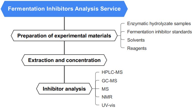 Fig.1 Comprehensive fermentation inhibitor analysis process. (Creative Biolabs Original)