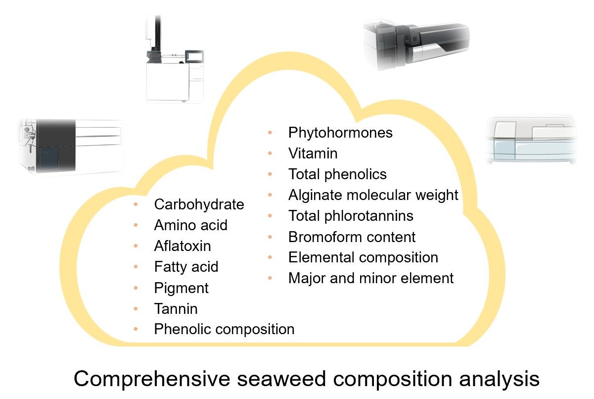 High quality and comprehensive seaweed composition analysis services. (Creative Biolabs Original)