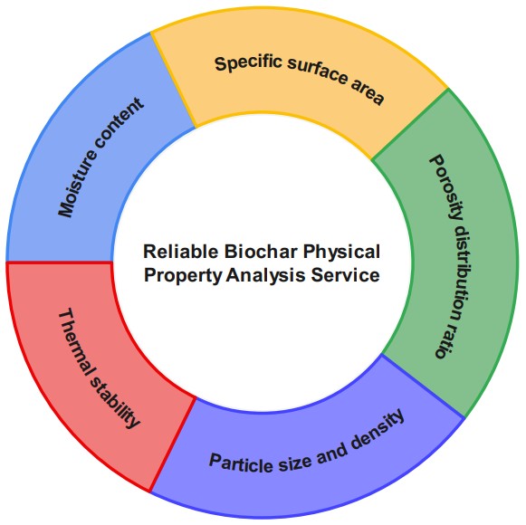 Reliable biochar physical property analysis service. (Creative Biolabs Original)