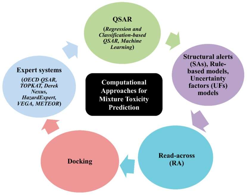 Fig.1 Types of computational approaches for the prediction of toxicity. (Kar and Jerzy, 2019)